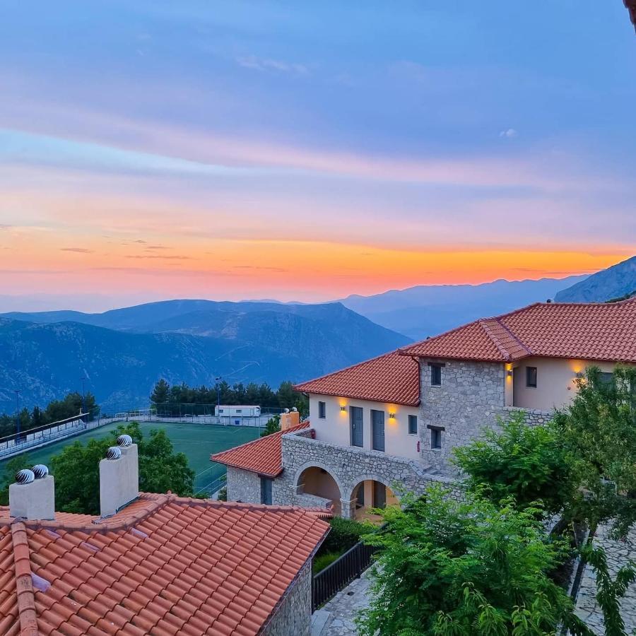 Hotel Aegli Arachova Exterior foto