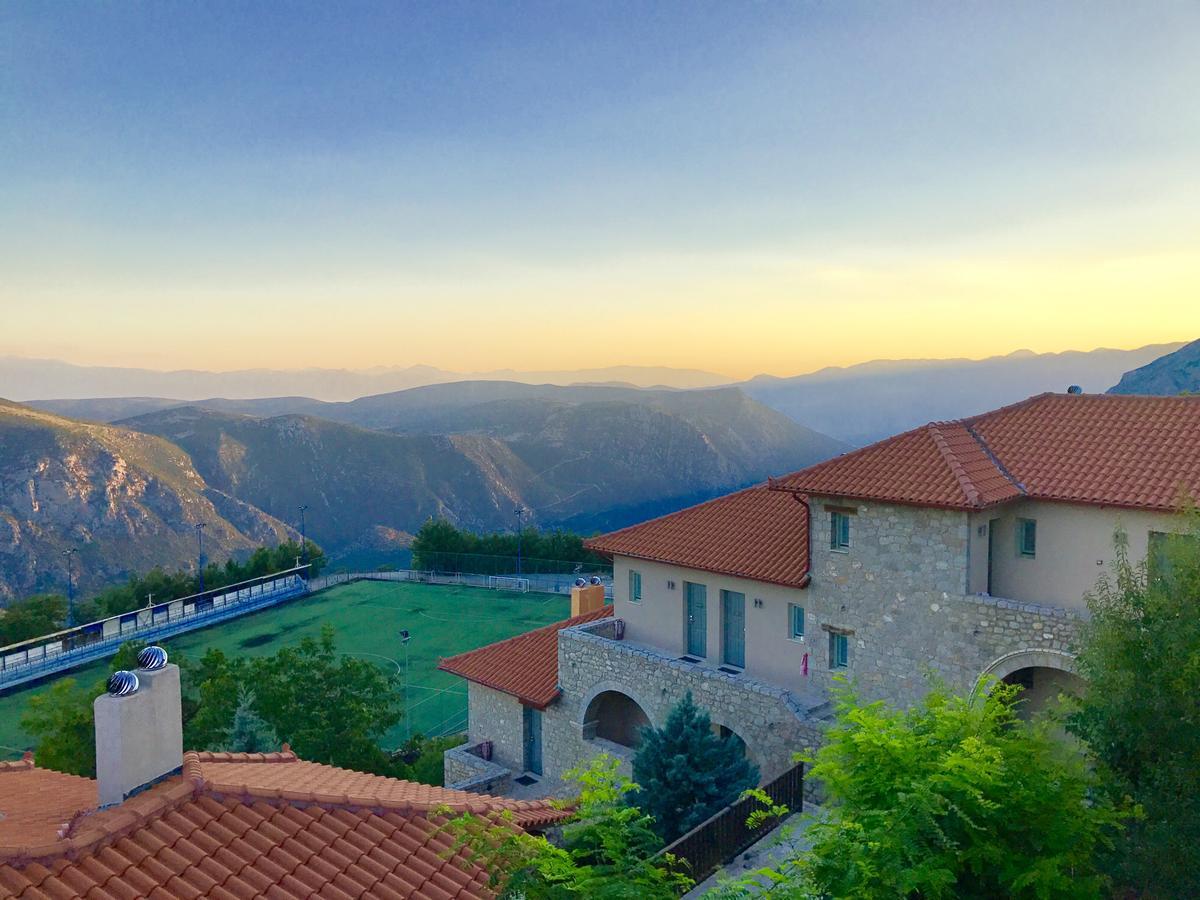 Hotel Aegli Arachova Exterior foto